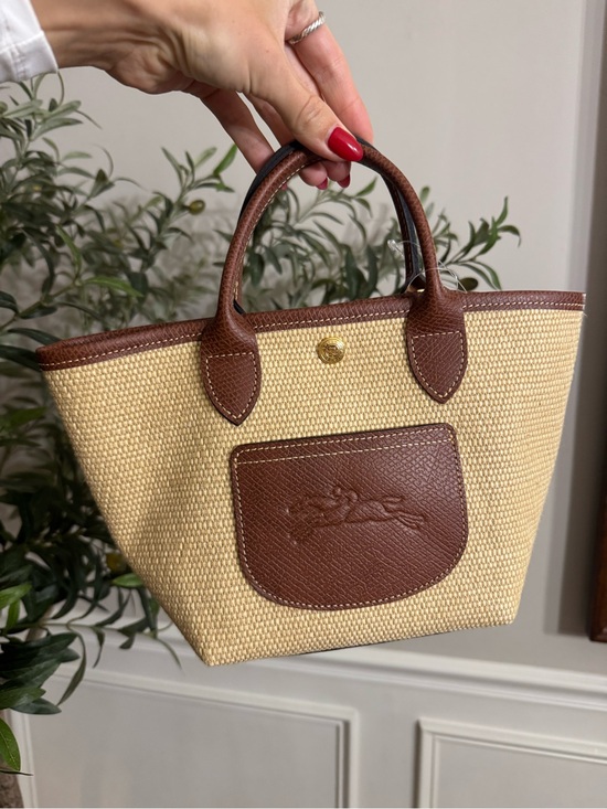 Longchamp Handbags - Longchamp Le Pliage Panier Top Handle Bag